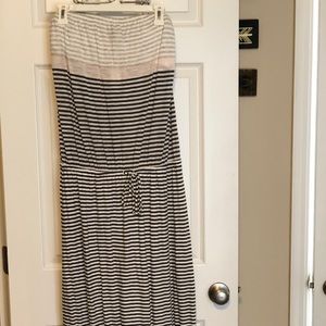 NWT Gap Striped Maxi Dress